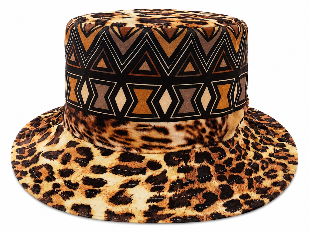 Africa/Animal Print Bucket Hat