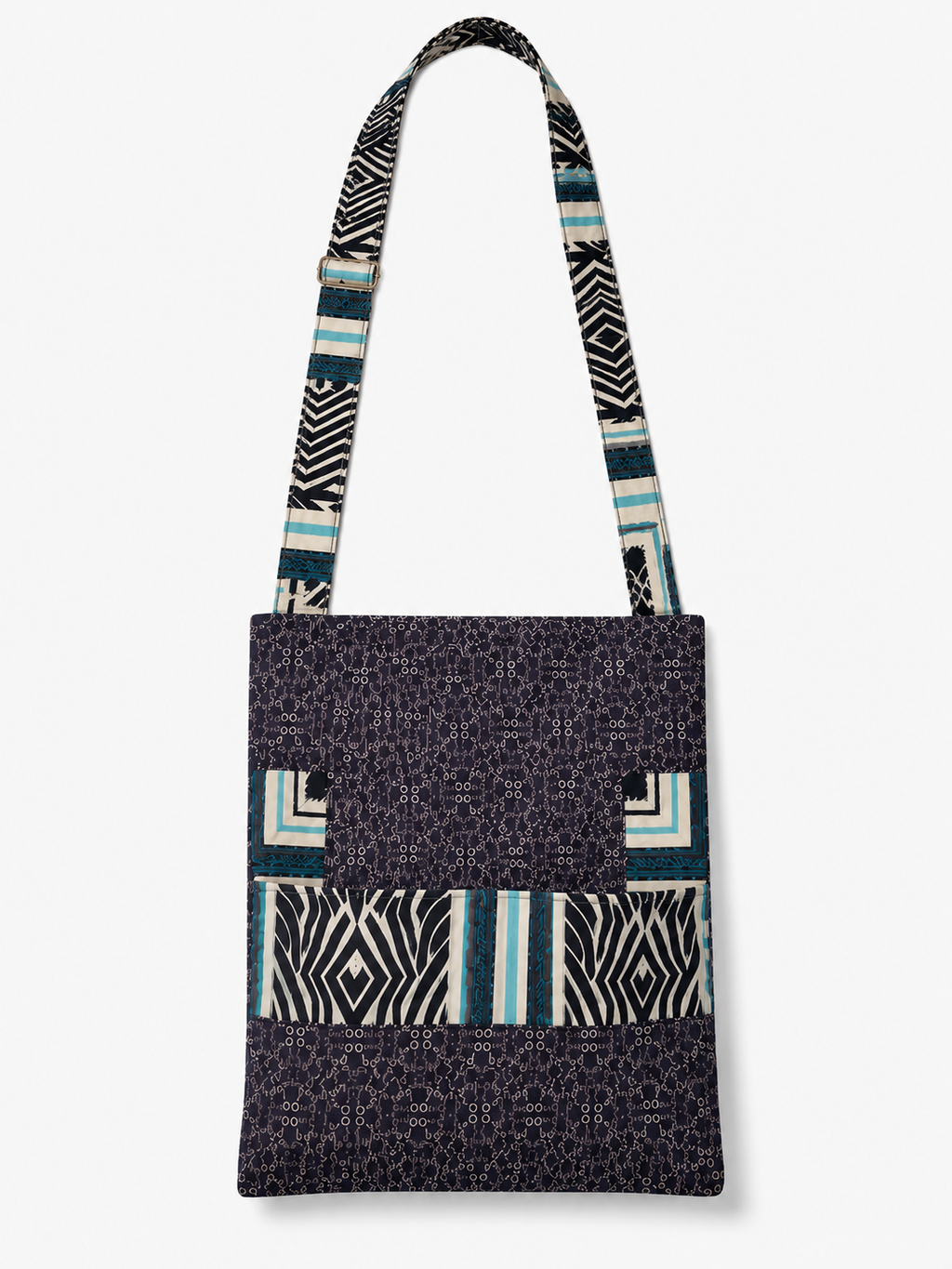 African Print Cross-Body Bag (sling bag)