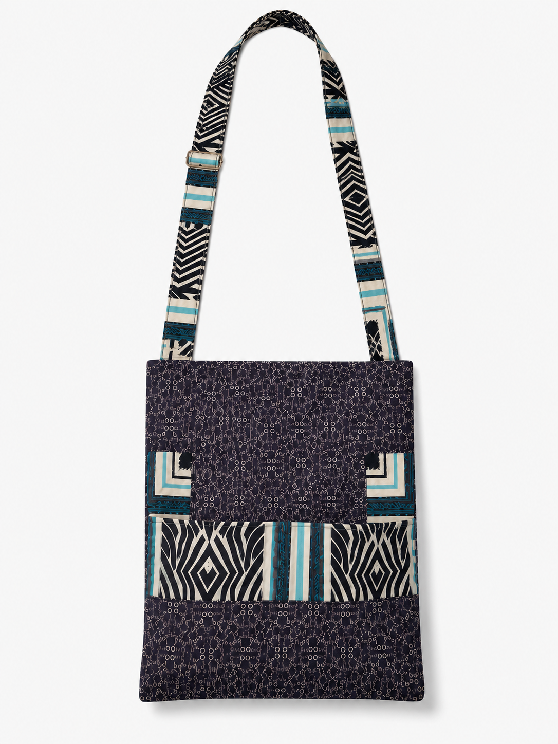 African Print Cross-Body Bag (sling bag)